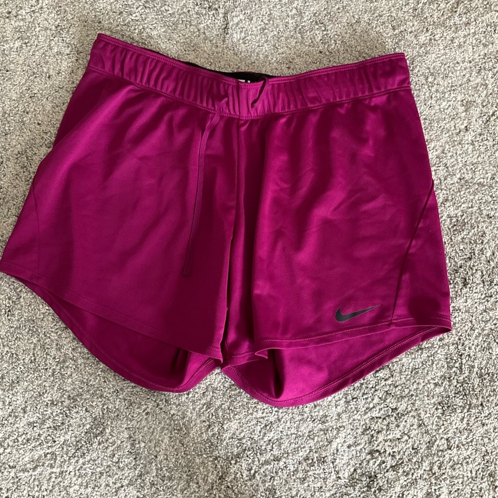 Nike dri-fit pink shorts size Medium
